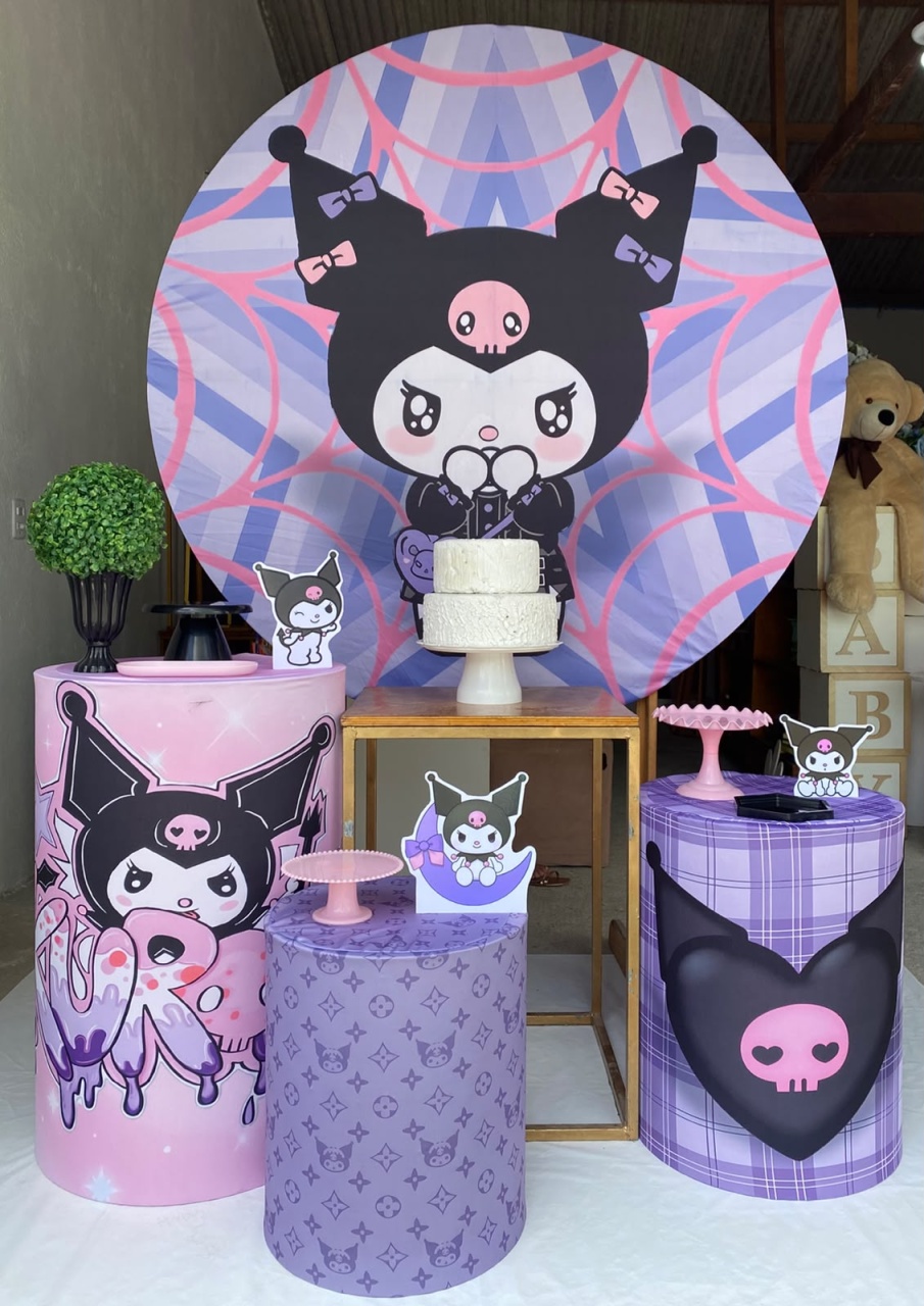 Kuromi Kit Ouro 8 - Artes e Encantos locações
