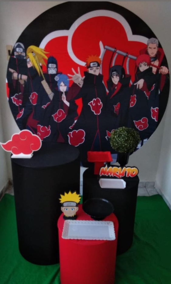 Naruto Akatsuki Kit Prata - Artes e Encantos locações