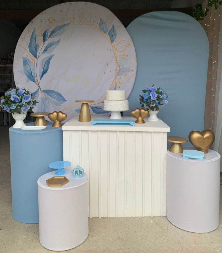 Azul Floral Kit Diamante - Artes e Encantos locações