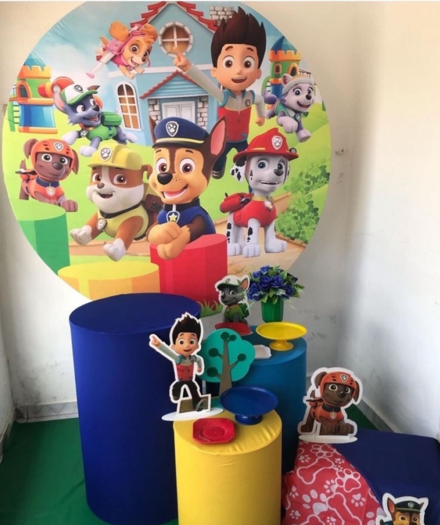 Patrulha Canina Kit Prata + Adicionais - Artes e Encantos locações