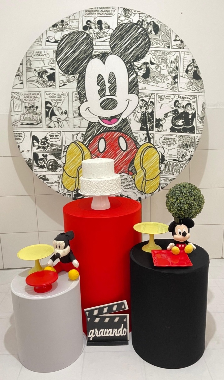 Mickey Kit Prata - Artes e Encantos locações