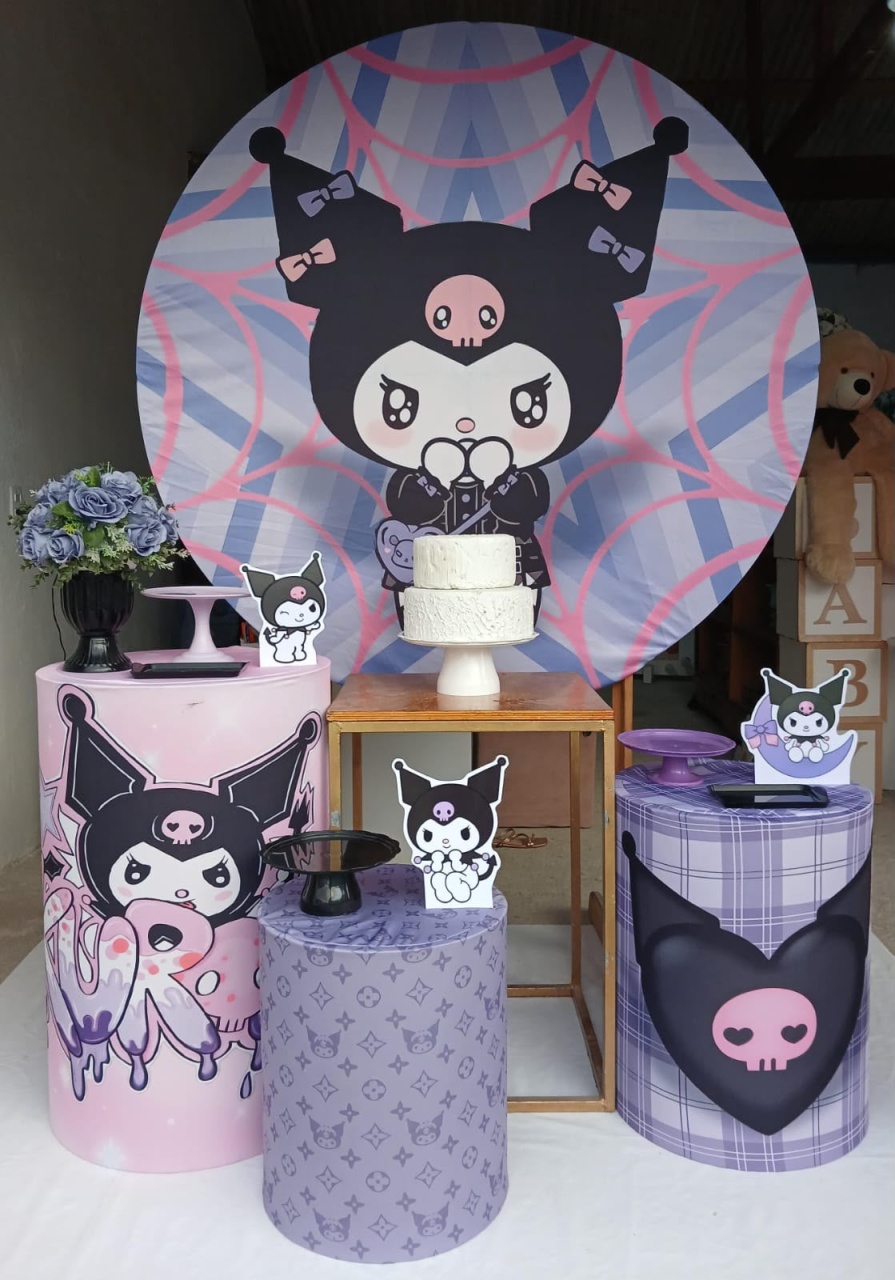Kuromi Kit Ouro 5 - Artes e Encantos locações