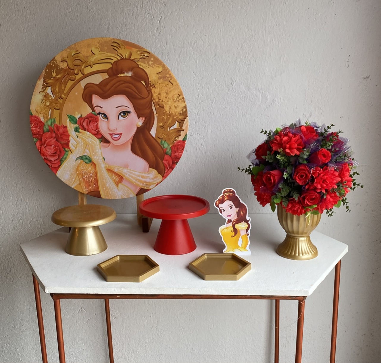 A Bela E A Fera Mini Kit 2 - Artes e Encantos locações