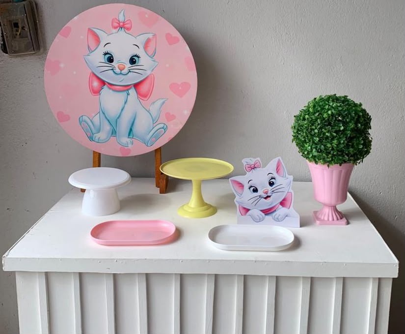 Mini Kit Gatinha Marie 7 - Artes e Encantos locações