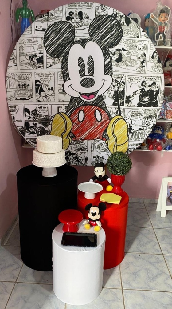Mickey Kit Prata - Artes e Encantos locações