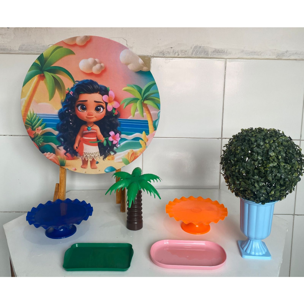 Mini Kit Moana - Artes e Encantos locações