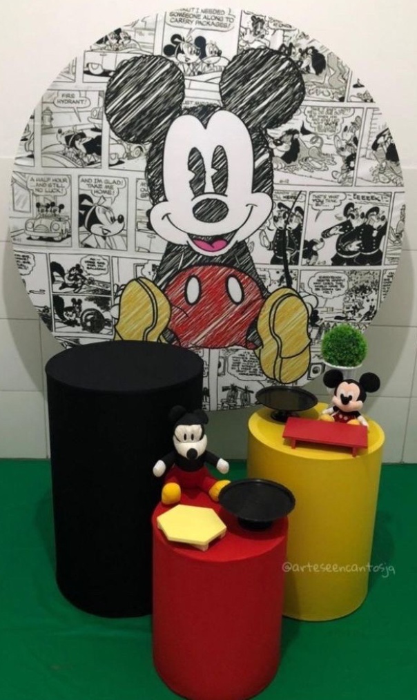 Mickey Mouse Kit Prata - Artes e Encantos locações