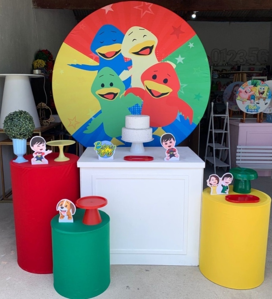 Patinho Colorido Bento E Totó Kit Ouro Plus 2 - Artes e Encantos locações