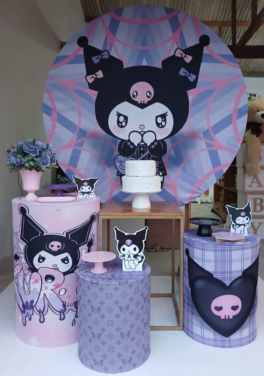 Kuromi Kit Ouro 9 - Artes e Encantos locações