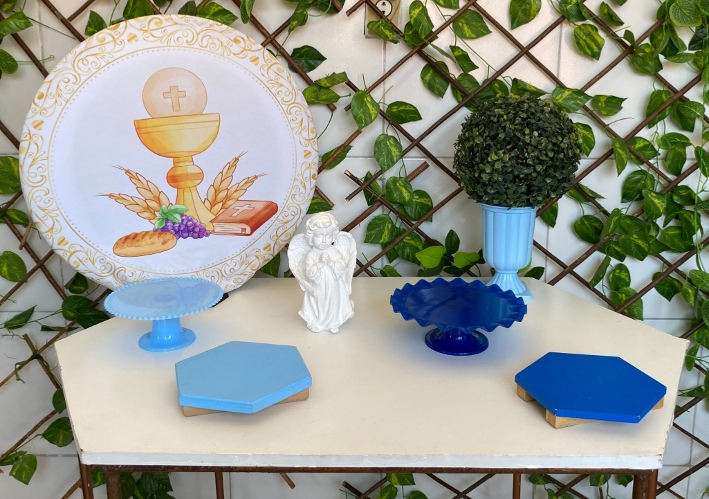 Mini Kit Crisma Batizado - Artes e Encantos locações
