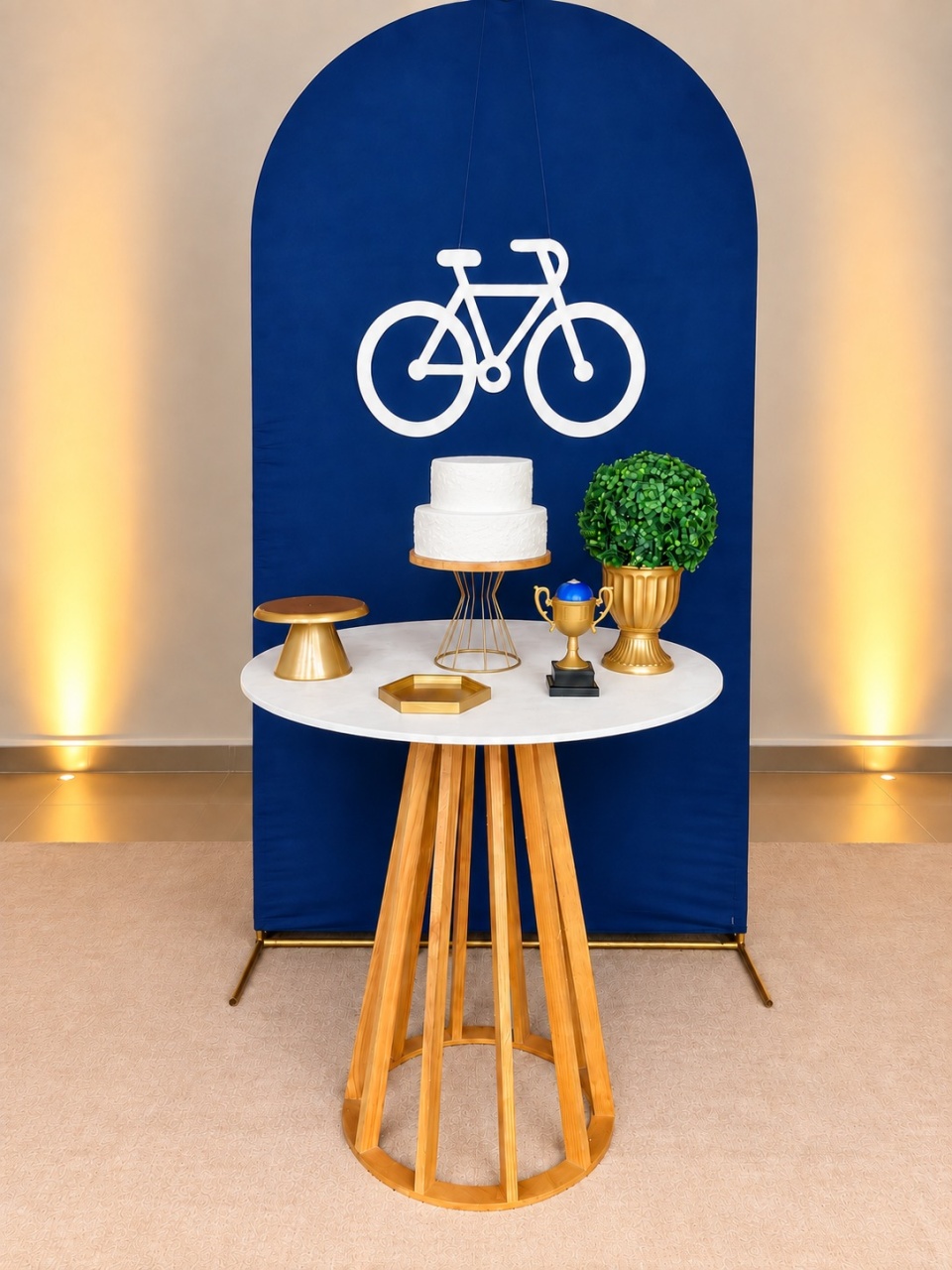 Bicicleta Bike Composição Azul - Artes e Encantos locações