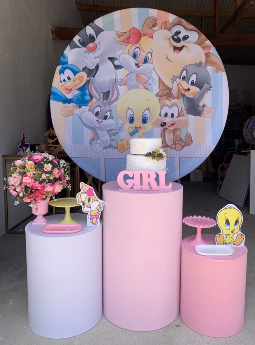 Baby Looney Tunes Kit Prata 11 - Artes e Encantos locações