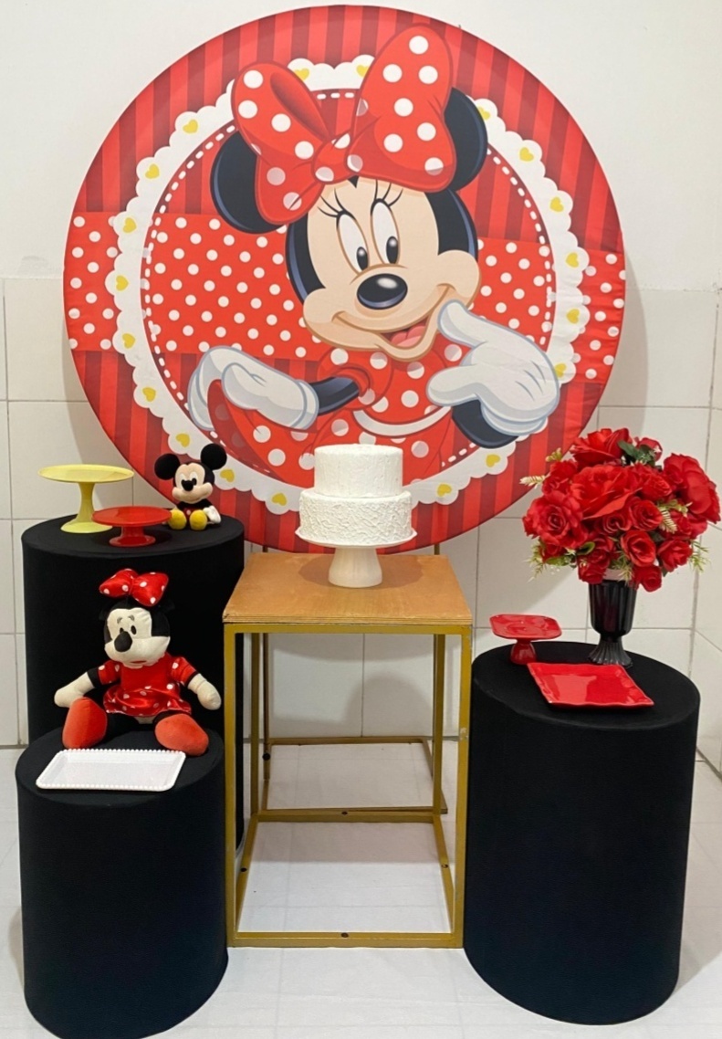 Minnie Vermelha Kit Ouro - Artes e Encantos locações