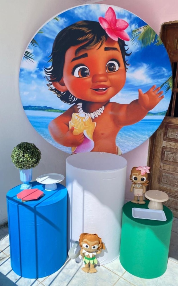 Moana Baby Kit Prata  - Artes e Encantos locações