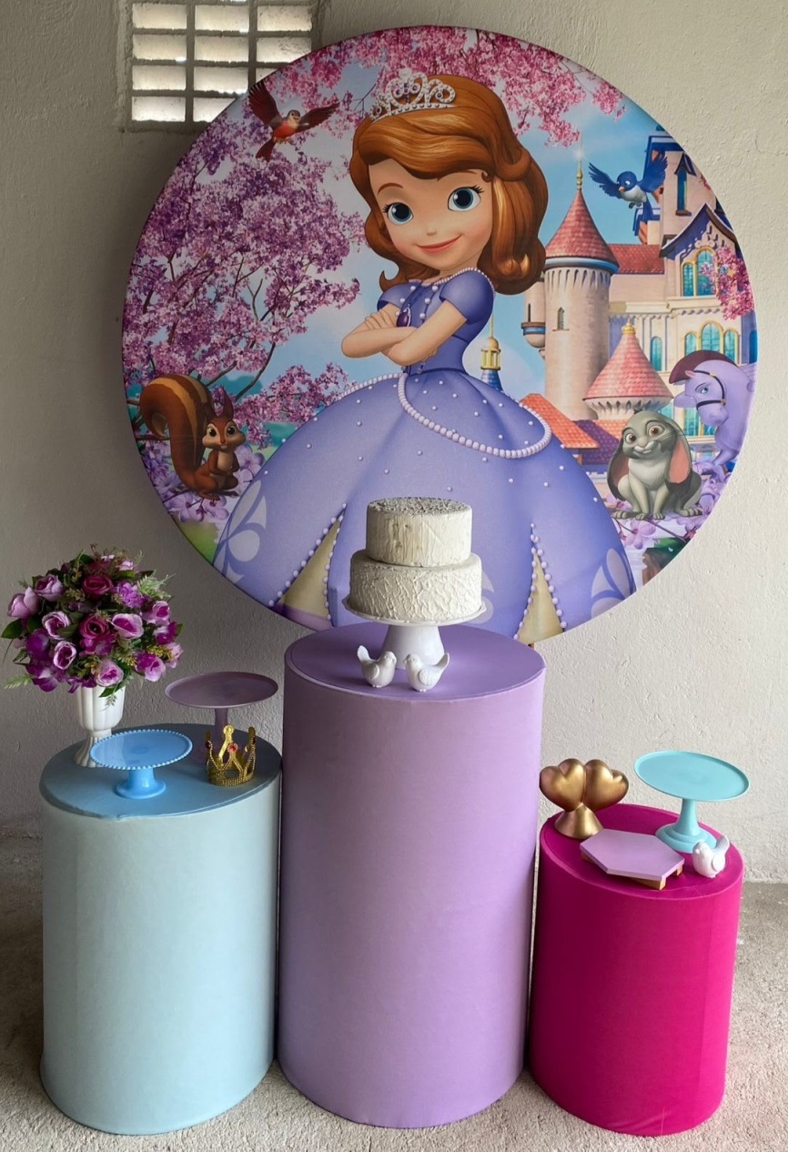 Princesa Sofia 5 Kit Prata - Artes e Encantos locações