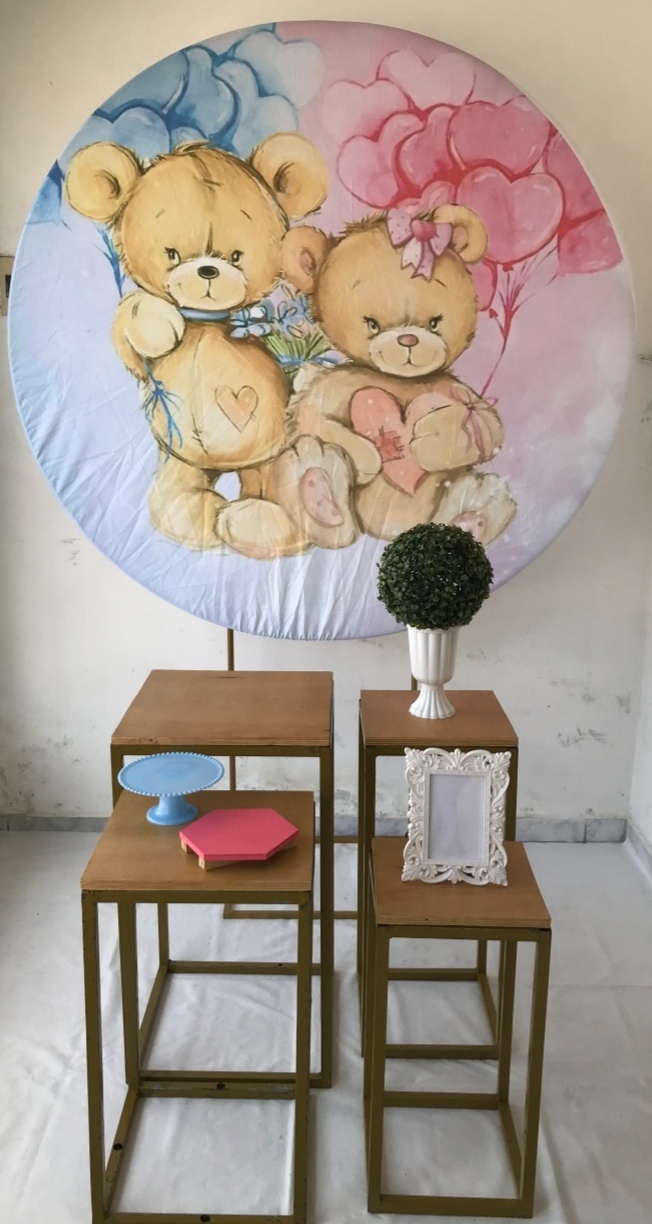 Ursinhos Chá Revelação Composição - Artes e Encantos locações