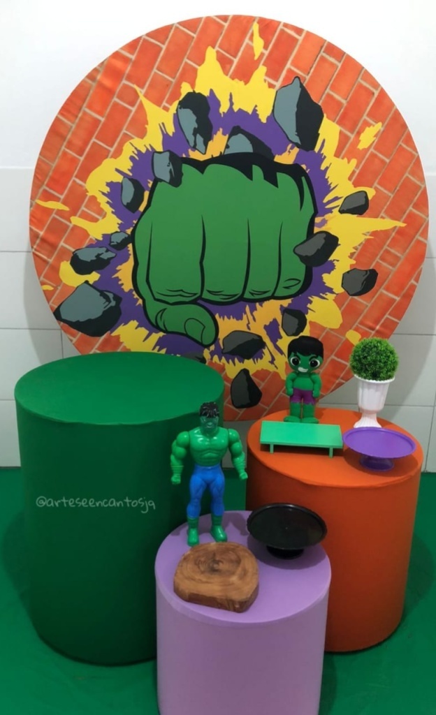 Hulk 3 Kit Prata - Artes e Encantos locações
