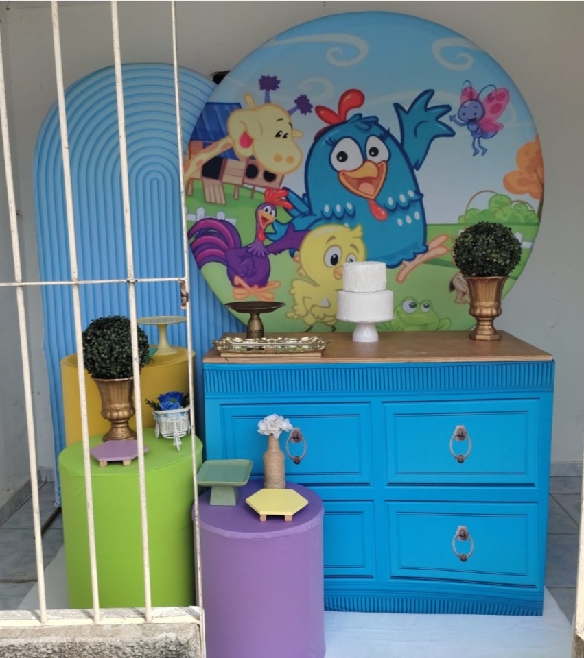 Galinha Pintadinha Kit Diamante - Artes e Encantos locações