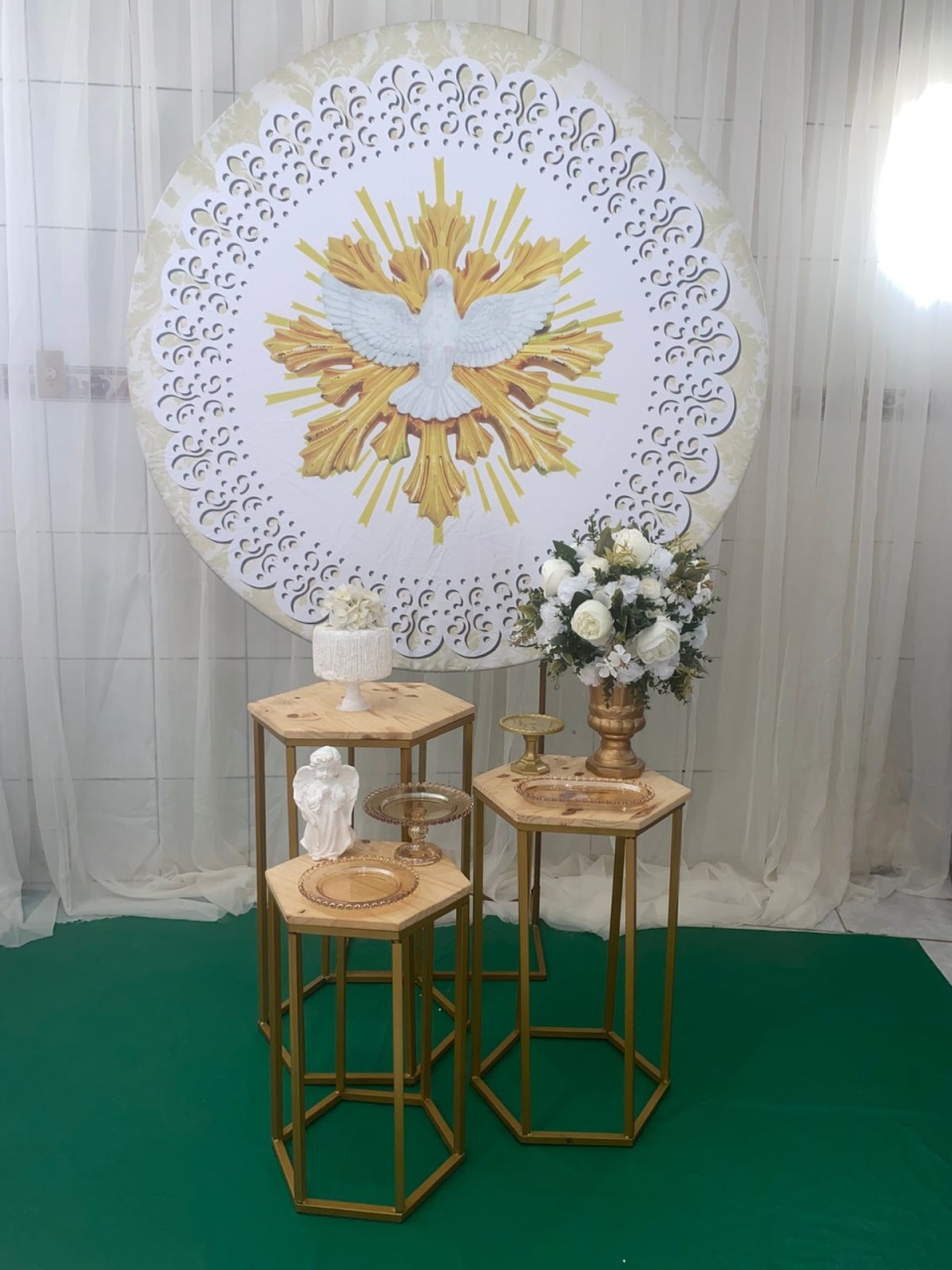 Divino Espírito Santo Batizado Composição - Artes e Encantos locações