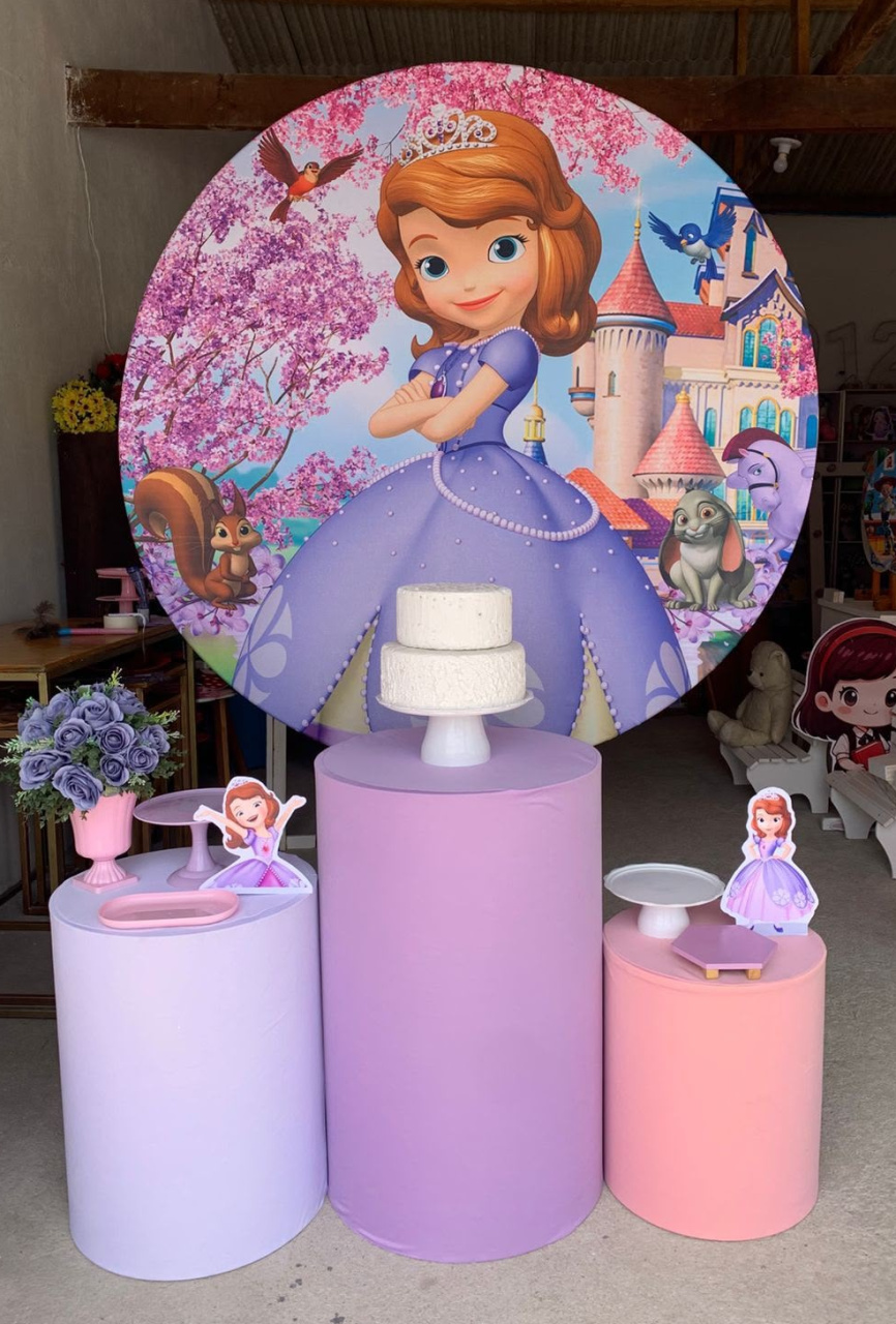 Princesa Sofia 7 Kit Prata - Artes e Encantos locações
