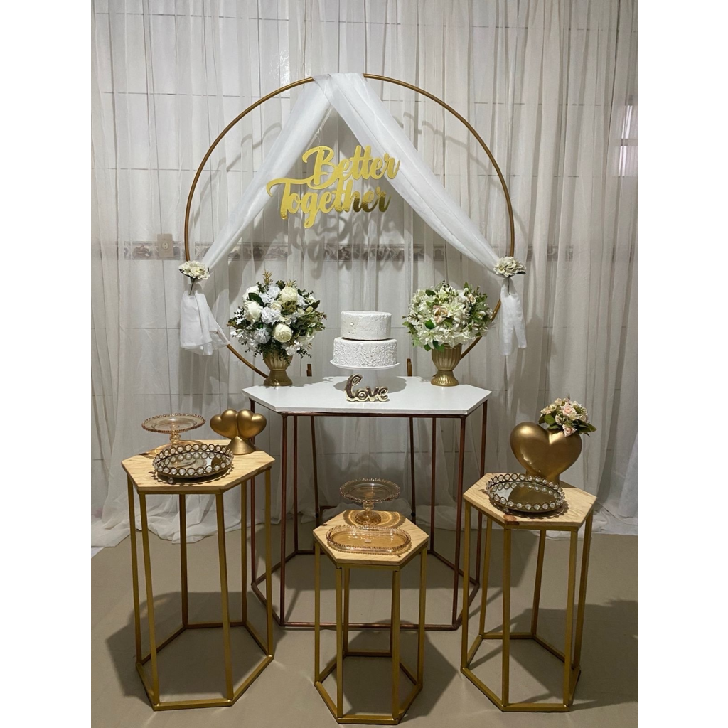 Composição Casamento | Batizado | Noivado - Artes e Encantos locações