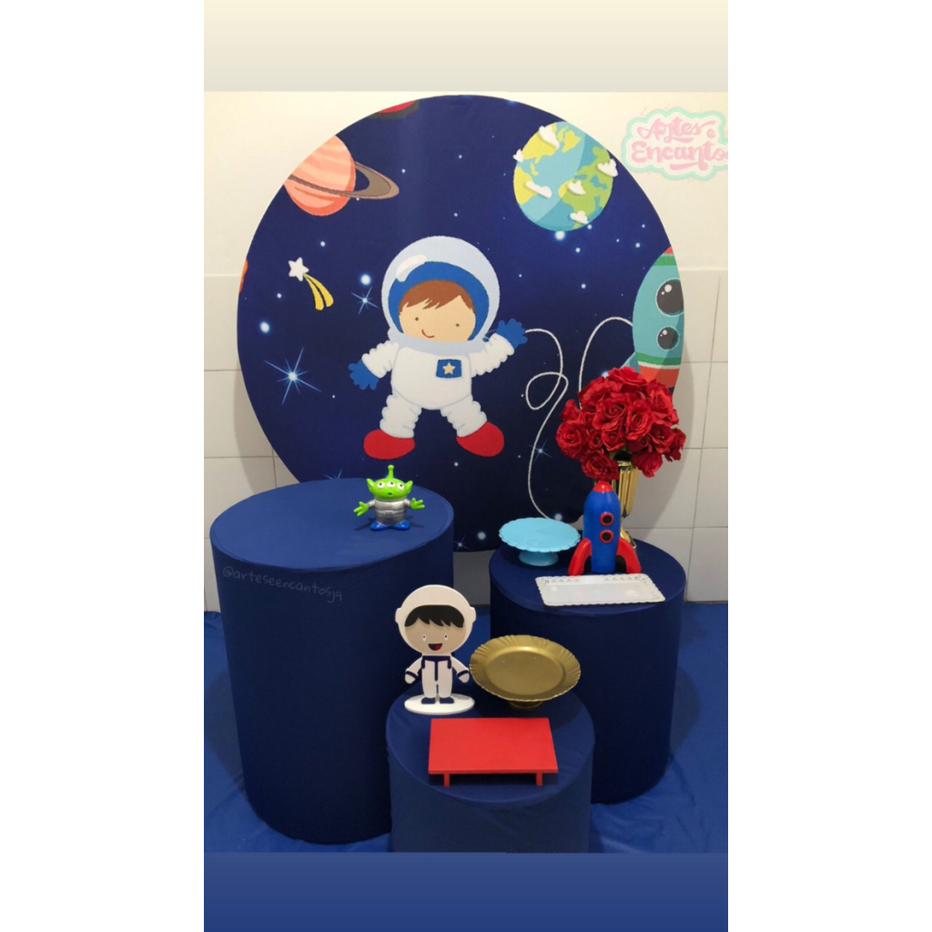 Astronauta Kit Prata - Artes e Encantos locações