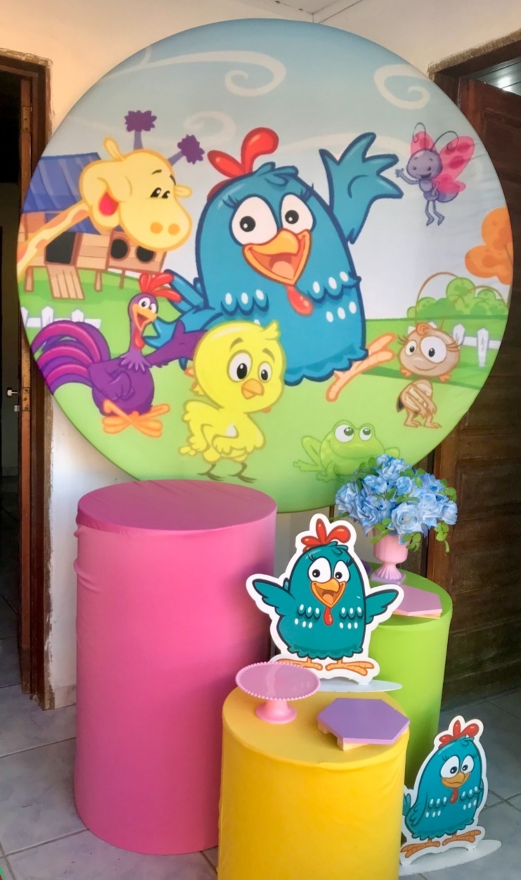 Galinha Pintadinha Kit Prata - Artes e Encantos locações