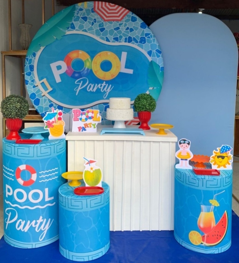 Pool Party Kit Diamante 3 - Artes e Encantos locações