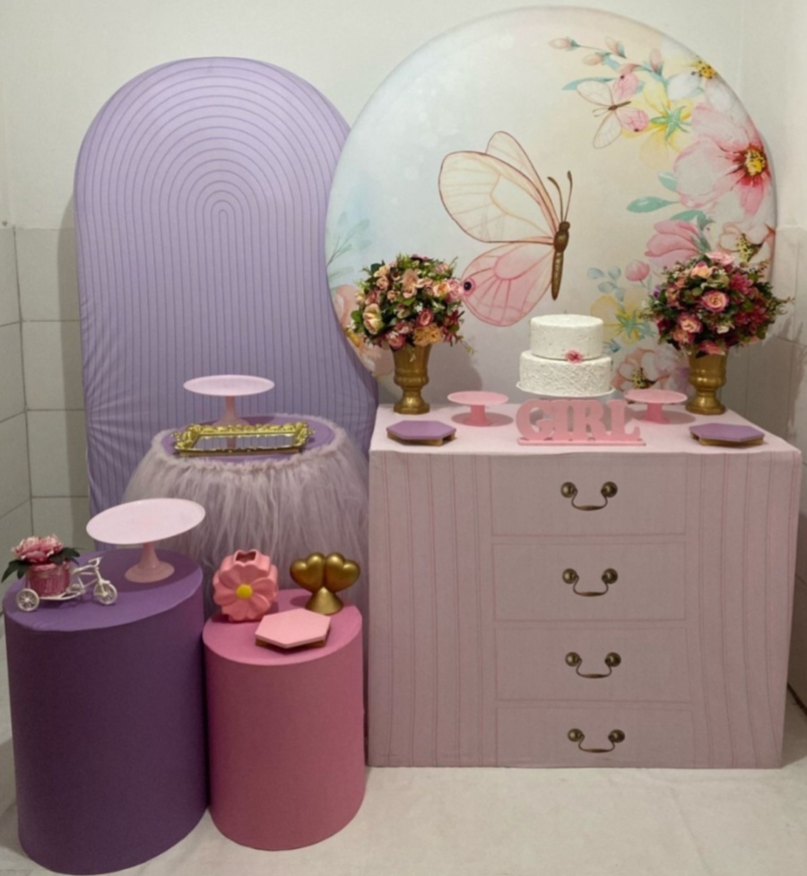 Borboleta Rosa Kit Diamante - Artes e Encantos locações