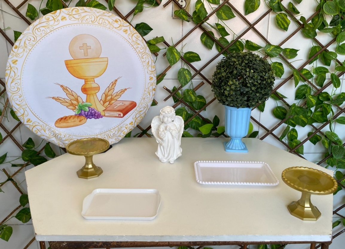 Mini Kit Crisma Batizado - Artes e Encantos locações