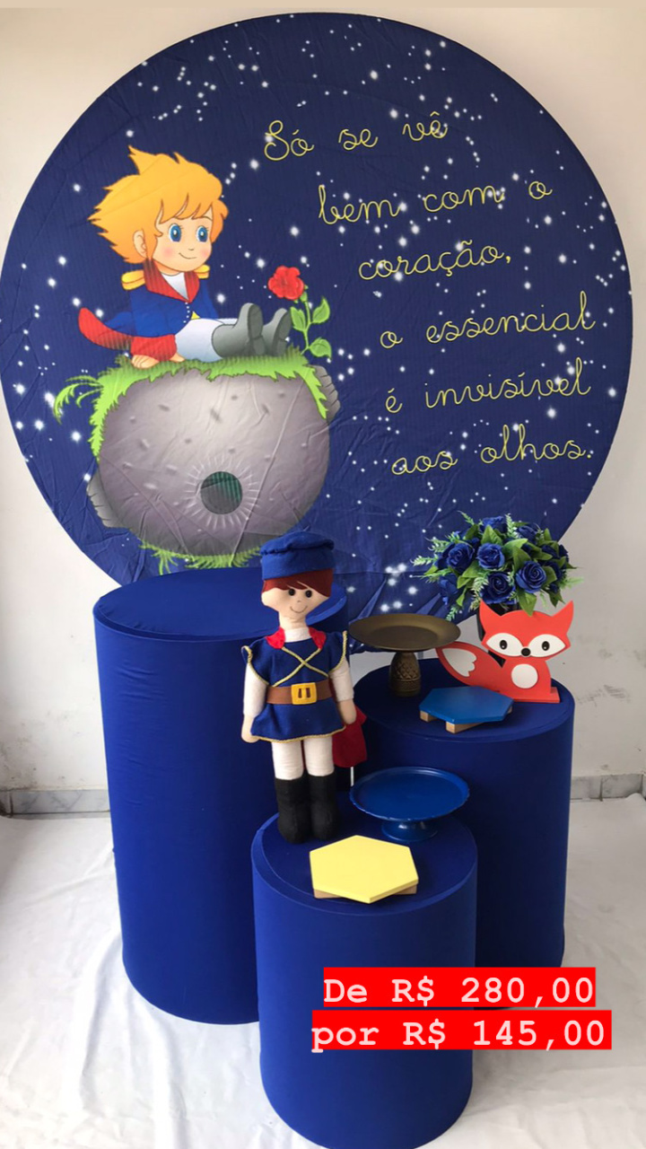 Pequeno Príncipe Kit Prata - Artes e Encantos locações