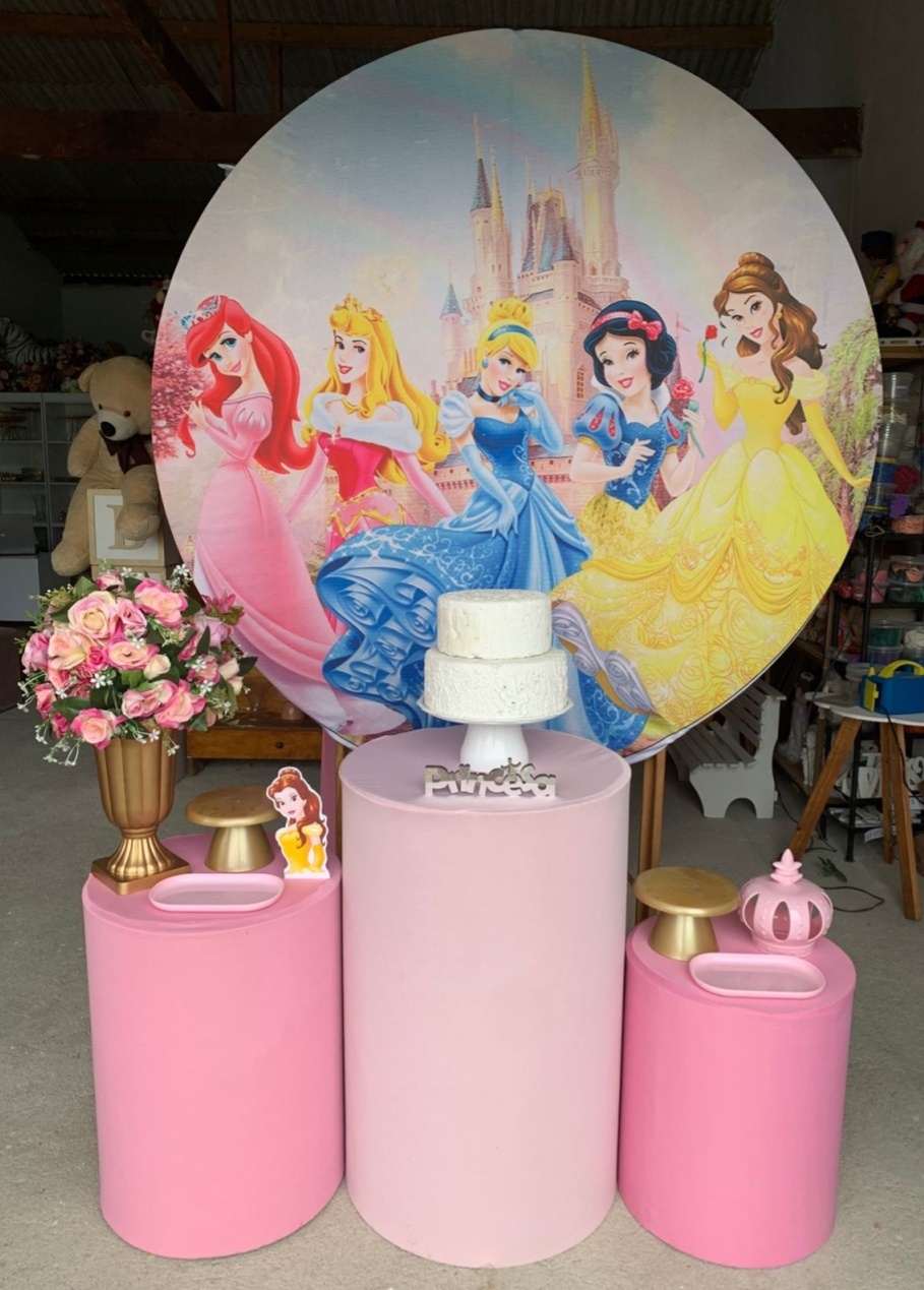 Princesas da Disney Kit Prata 15 - Artes e Encantos locações