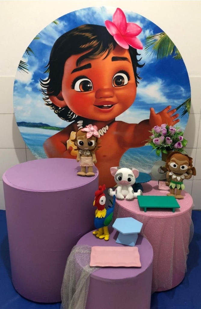 Moana Baby Kit Prata  - Artes e Encantos locações