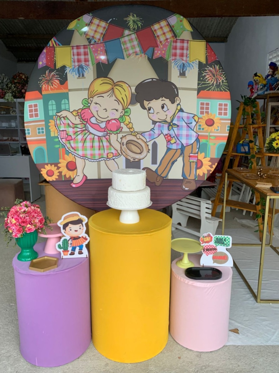 Junino São João Kit Prata (2) - Artes e Encantos locações