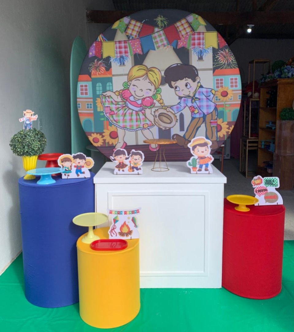 Junino São João Kit Ouro Plus (3) - Artes e Encantos locações