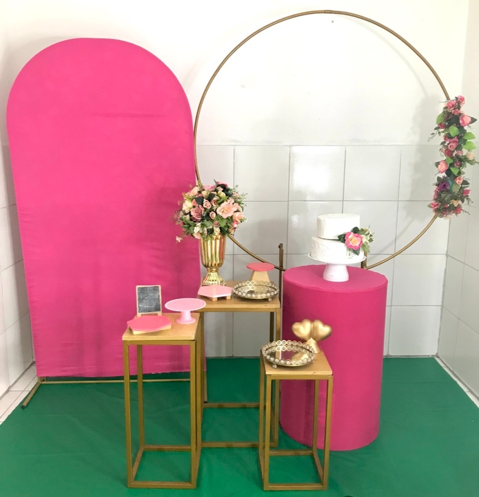 Rosa Pink Composição (2) - Artes e Encantos locações