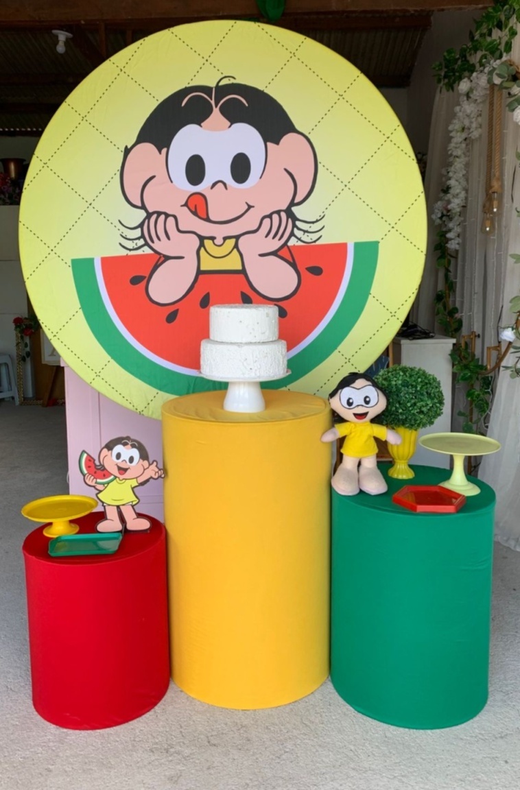 Magali Turma da Mônica Kit Prata 2 - Artes e Encantos locações