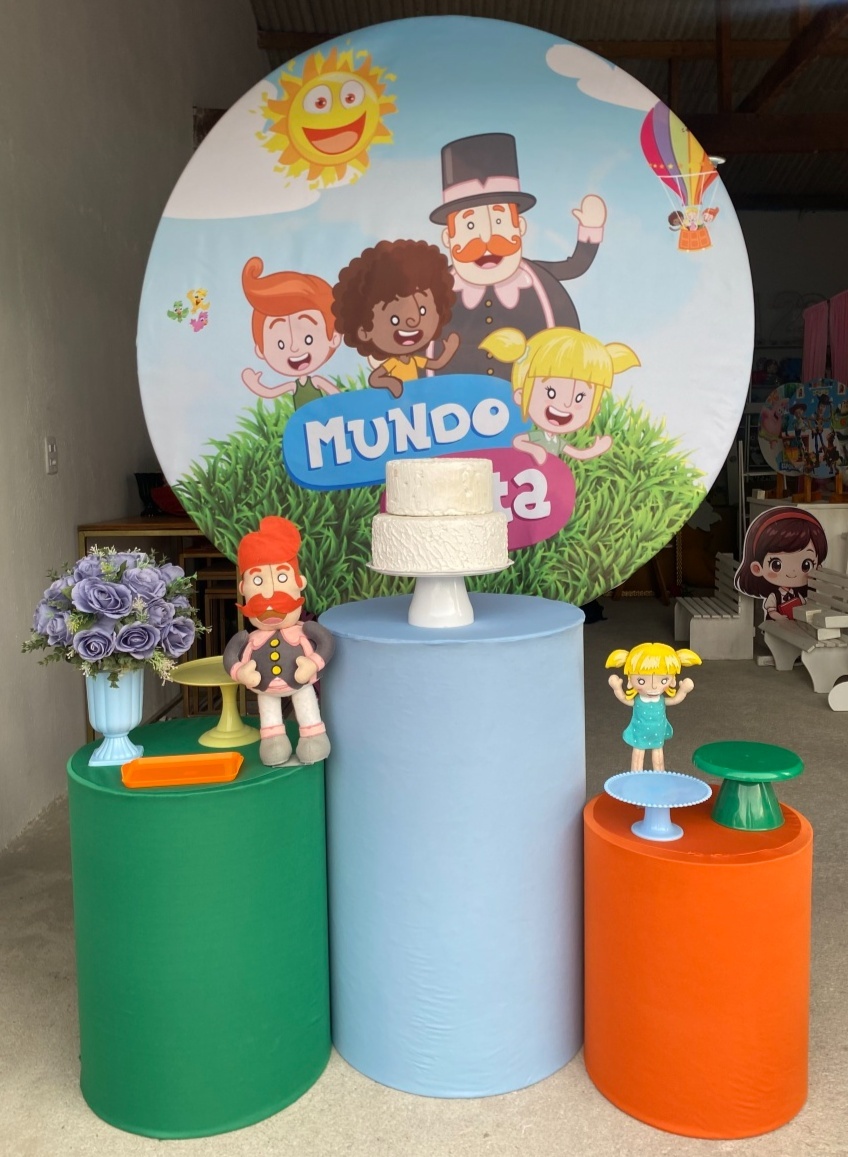 Mundo Bita Menino Kit Prata 4 - Artes e Encantos locações