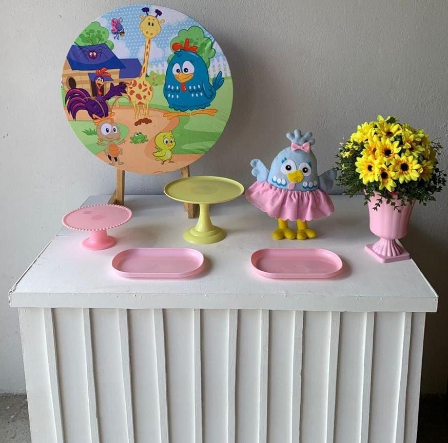 Galinha Pintadinha Mini Kit 3 - Artes e Encantos locações