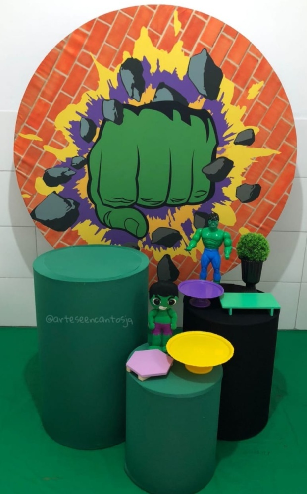 Hulk 2 Kit Prata - Artes e Encantos locações