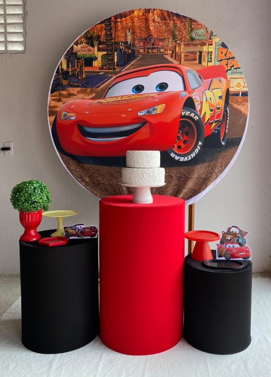 Relâmpago Mcqueen Kit Prata 5 - Artes e Encantos locações