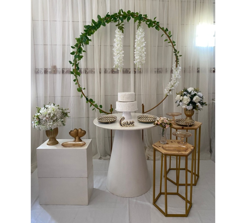 Casamento | Batizado | Noivado Composição 4 - Artes e Encantos locações