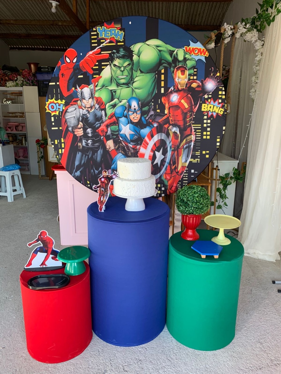 Super Herois Kit Prata 1 - Artes e Encantos locações