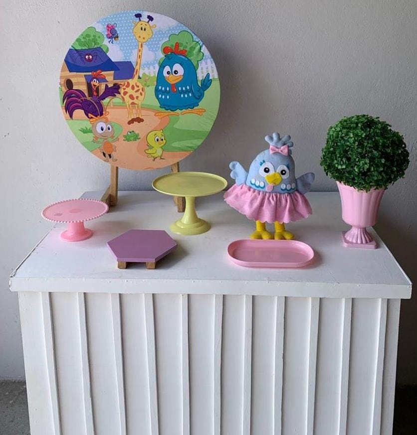 Galinha Pintadinha Mini Kit 1 - Artes e Encantos locações