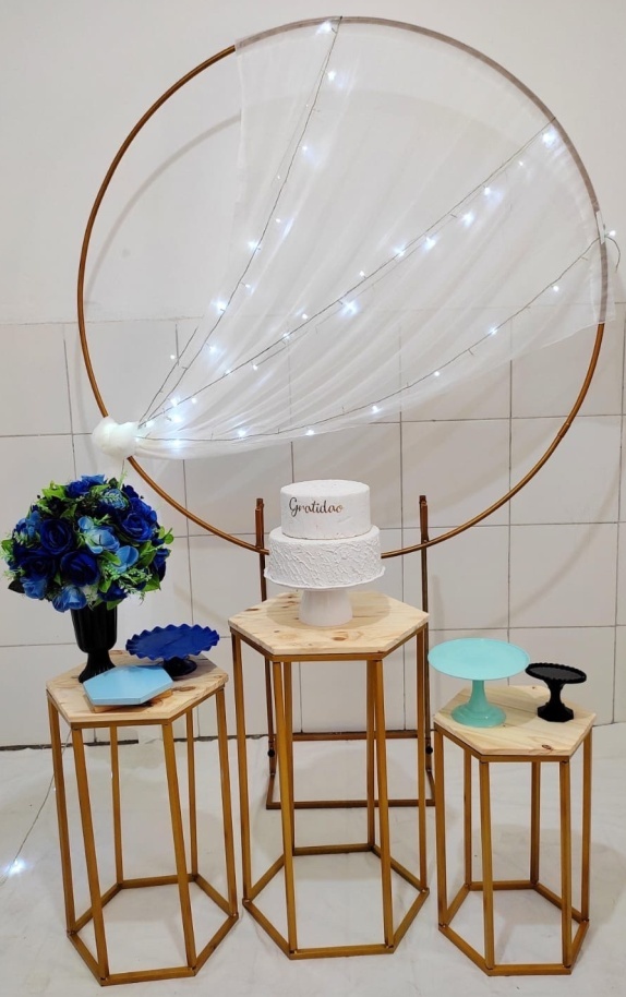 Azul E Preto Adulta Composição - Artes e Encantos locações
