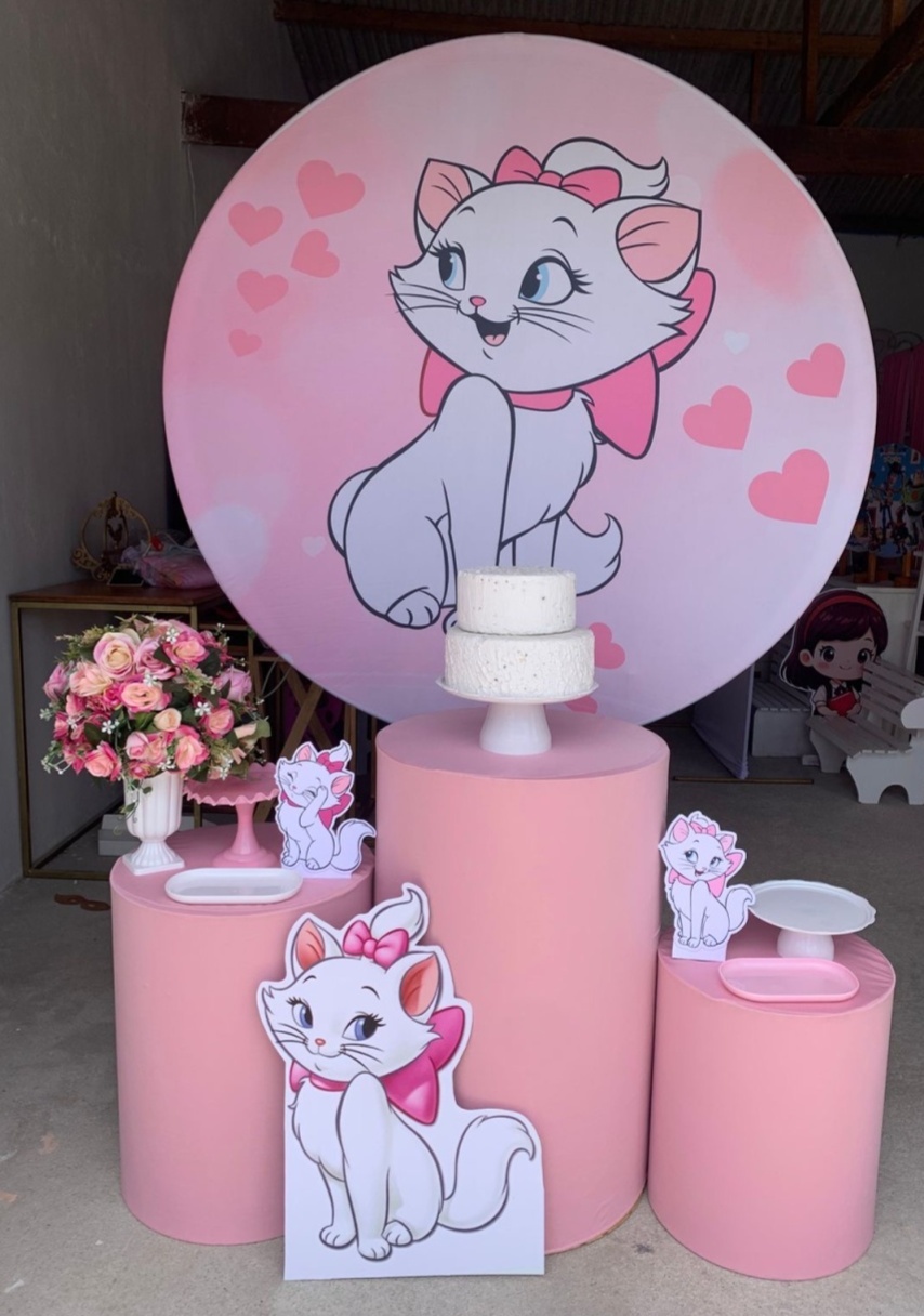 Gatinha Marie Kit Prata 2 Com Adicional de Display de Chão - Artes e Encantos locações