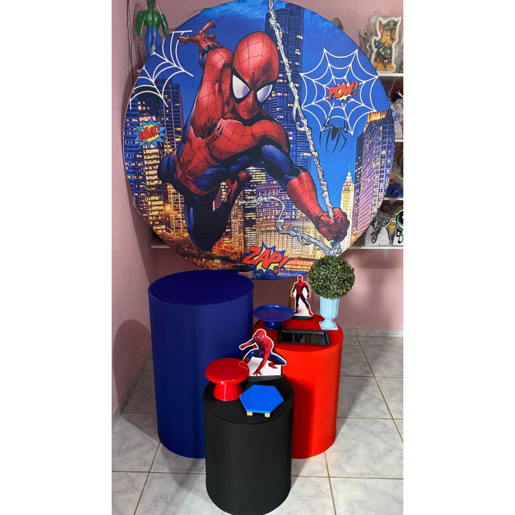 Homem Aranha Kit Prata - Artes e Encantos locações