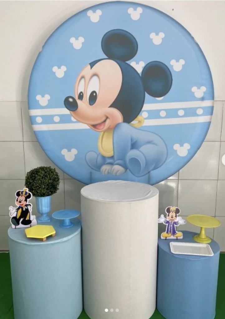 Mickey Baby Kit Prata - Artes e Encantos locações