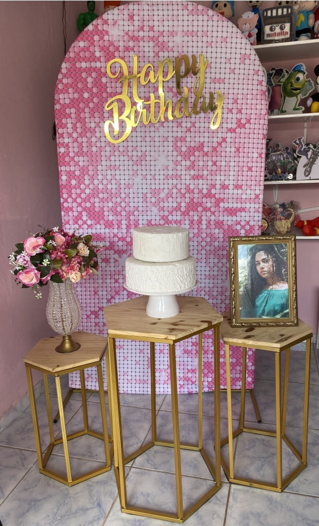 Rosa Pink Composição 2 - Artes e Encantos locações