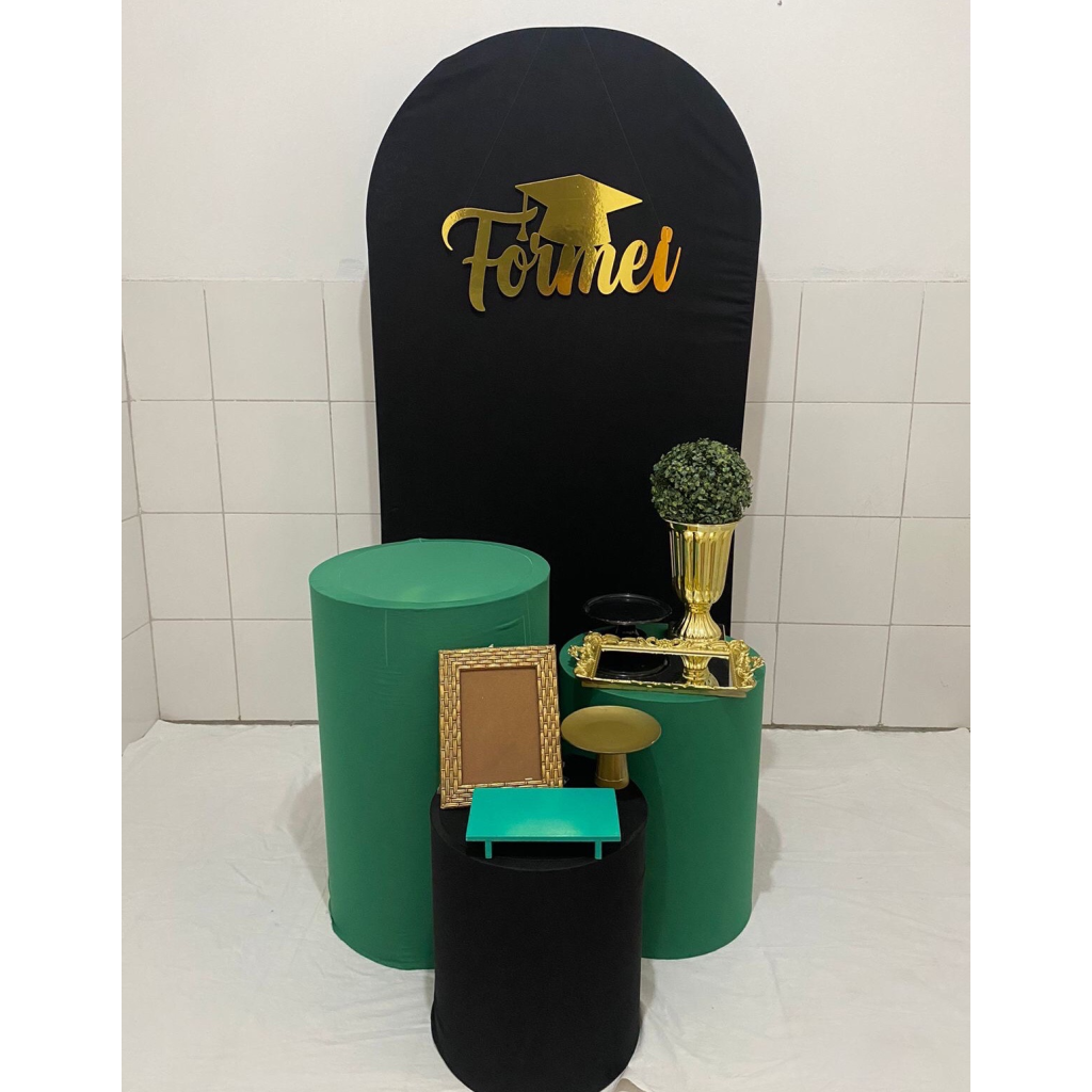 Kit Formatura Verde - Artes e Encantos locações